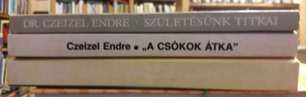 Dr. Czeizel Endre - 3 db Czeizel Endre ktet: Az orvosgenetikus szemvel + "A cskok tka" + Szletsnk titkai