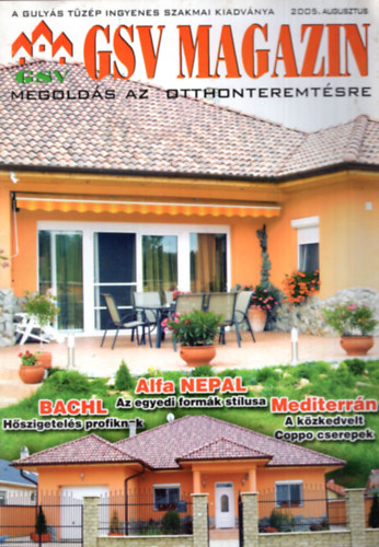 4 db Guly�s T�z�p Szakmai kiadv�nya GSV magazin - Debrecen 2005. augusztus, 2006. m�jus, 2008. m�jus, 2018. szeptember ( egy�tt )