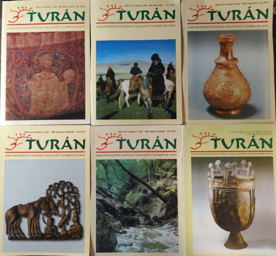 Turán - A magyar eredetkutatással foglalkozó tudományok lapja, II. (új) évf. 1-6. sz. (1999. február-március - 1999. december-2000. január, teljes évfolyam)