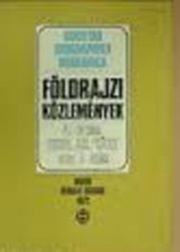 Pcsi Mrton  (szerk.) - Fldrajzi kzlemnyek 1979 1-3. szm
