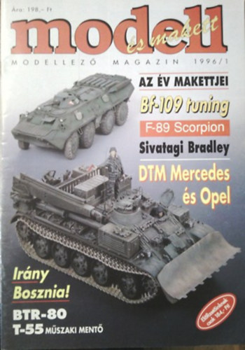 Csiky Attila (szerk.) - Modell és makett magazin 1996/1.