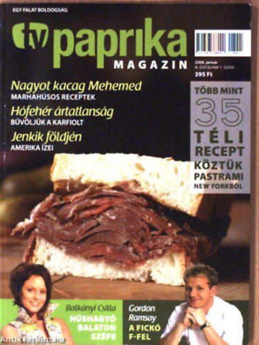 Tv Paprika magazin - 2008. janu�r