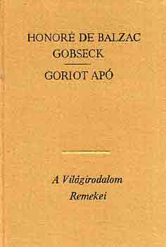 Honor� de Balzac - Gobseck-Goriot ap�
