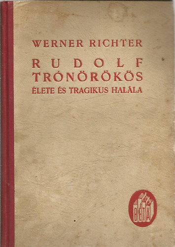 Werner Richter - Rudolf trnrks lete s tragikus halla