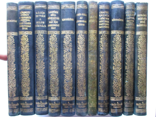 Több szerző - 11 kötet a "Magyar Írómesterek" sorozatból (Mégis Mátyás, A Nílus rózsája, A boldogság császárja...)