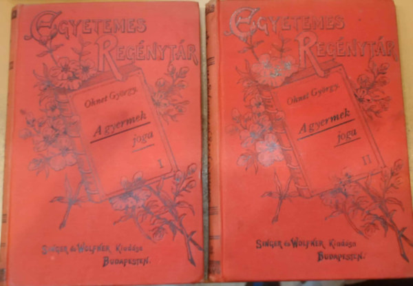 Ohnet Gyrgy - A gyermek joga I-II.