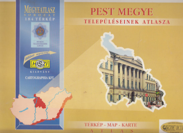 Pest megye településeinek atlasza