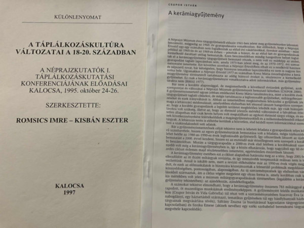Csupor Istvn - 2 db Csupor Istvn kzlemny