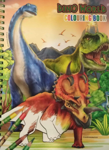 ismeretlen - Dino World Colouring Book