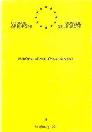 Európai büntetőszabályzat