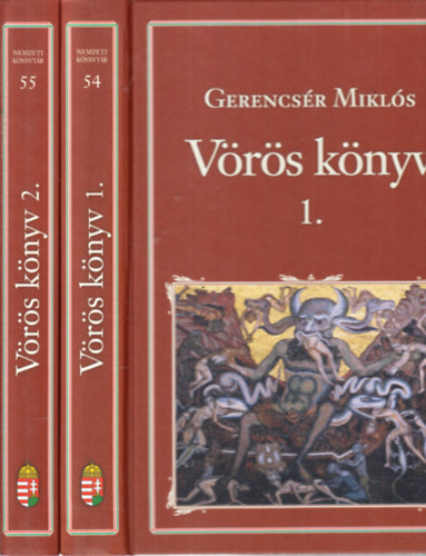 Gerencs�r Mikl�s - V�r�s k�nyv 1-2. (Nemzeti k�nyvt�r 54-55.)