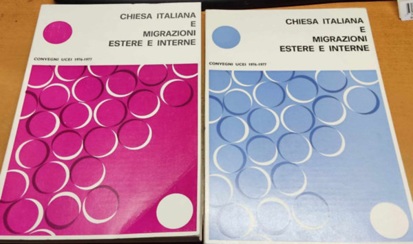 Chiesa Italiana e Migrazioni Estere e Interne - Convegni Ucei 1976-1977 (2 kötet)