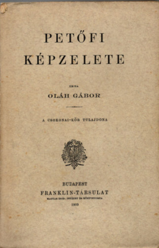 Olh Gbor - Petfi kpzelete