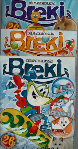 Breki magazin 2013. 1-12. szám. (teljes évfolyam.)
