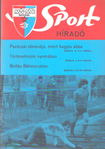 Pal�gyi B�la - Sport h�rad�