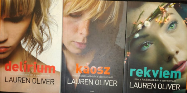 Lauren Oliver - Delrium-trilgia 1-3. (Delrium, Kosz, Rekviem)