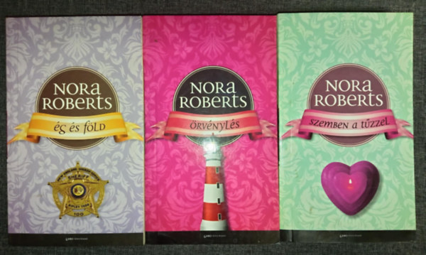Nora Roberts - A hrom nvr szigete trilgia I-III. (rvnyls, g s fld, Szemben a tzzel)