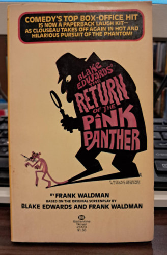 Frank Waldman Blake Edwards - The Return of the Pink Panther (A R�zsasz�n p�rduc visszat�r angol nyelven)