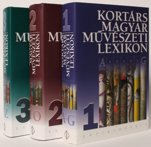 Fitz Pter  (szerk.) - Kortrs magyar mvszeti lexikon I-III.