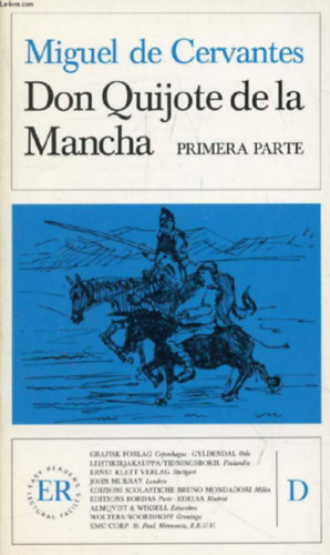 Miguel de Cervantes - Don Quijote de la Mancha Primera Parte. Easy Readers Lecturas Fáciles Clasico D