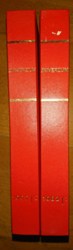 Az Univerzum magazin 1982-es vfolyama kt ktetbe ktve