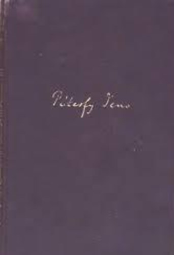 P�terfy Jen� - P�terfy Jen� munk�i - irodalmi tanulm�nyok