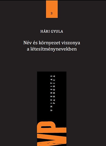 H�ri Gyula - N�v �s k�rnyezet viszonya a l�tes�tm�nynevekben