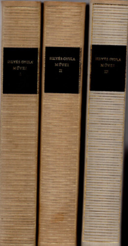 Illyes Gyula - Versek, műfordítások I-III.