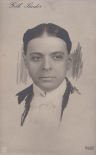 G�th S�ndor sz�n�sz (1869-1946) k�peslap