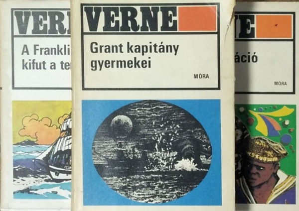 Jules Verne - Verne k�nyvcsomag (3 k�tet)