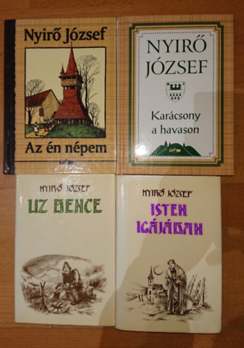 4 db Nyir� J�zsef reg�ny: Uz Bence, isten ig�j�ban, Az �n n�pem, Kar�csony a havason