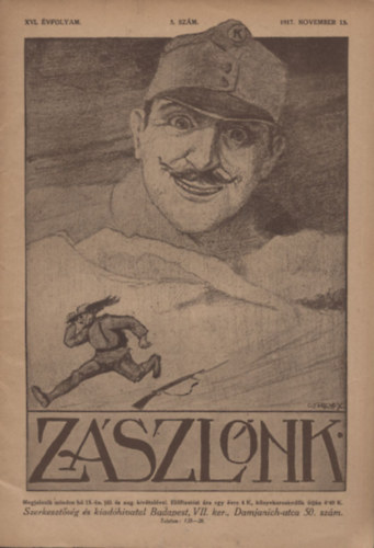 Stephaneum Nyomda - Zszlnk (ifjsgi lap) - 1917 - 1918 teljes vfolyam egybektve