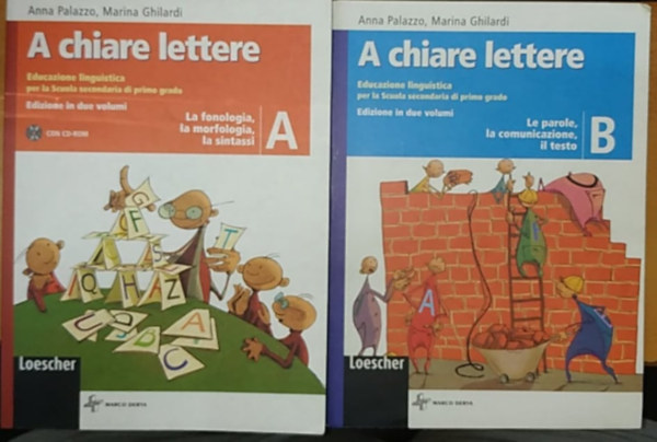 Marina Ghilardi, Anna Palazzo - A chiare lettere A + A chiare letter B (2 ktet)