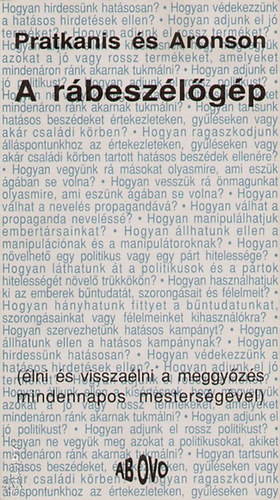 Anthonyr., Elliot Aronson Pratkanis - A rbeszlgp