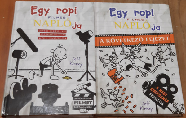 Jeff Kinney - Egy ropi filmes naplja Greg Heffley meghdtja a vilgot + Egy ropi filmes naplja A kvetkez fejezet