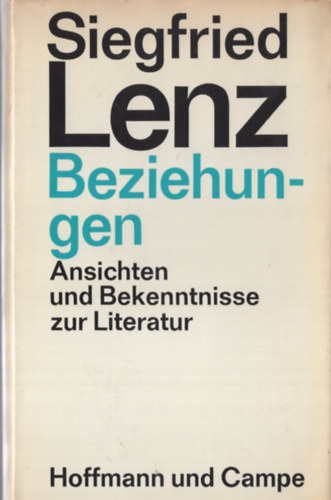 Siegfried Lenz - Beziehungen
