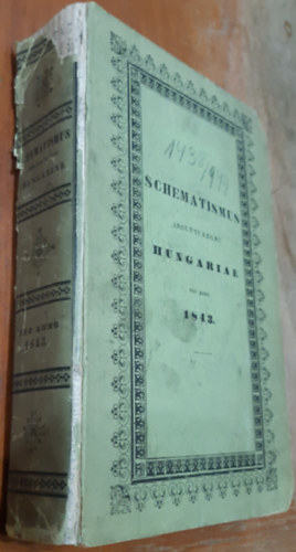 Schematismus Inclyti regni Hungariae pro anno 1843 et Calendarium