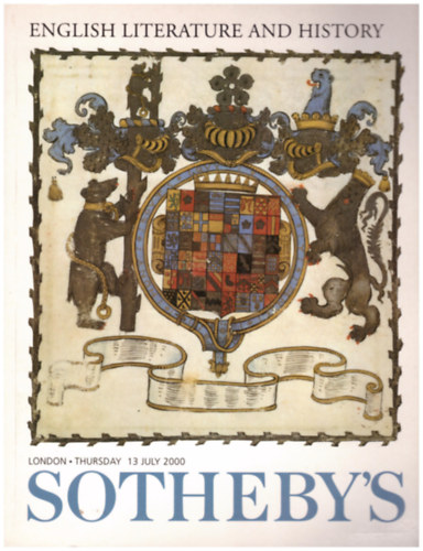 Sotheby's - English Literature and History (Thursday 13 July 2000)