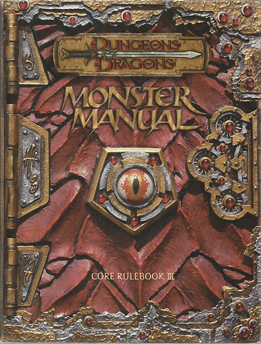 Dungeons Dragons - Monster Manual (Core Rulebook III.)