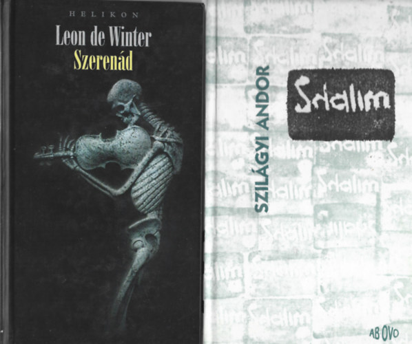 2 db könyv, Leon de Winter: Szerenád, Szilágyi Andor: Shalim