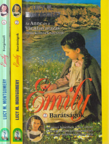 Lucy Maud Montgomery - 2 db Montgomery kötet (Emily 2 - barátságok + Emily 4 - forgószél)
