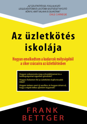 Frank Bettger - Az zletkts iskolja