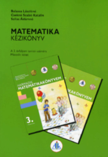 Balassa - Csekn - Szilas - Matematika kziknyv a 3. vfolyam tanti szmra  - Msodik ktet