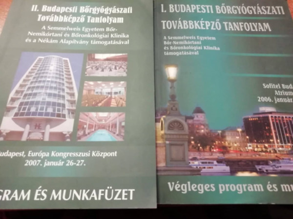 I-II. Budapesti Bőrgyógyászati Továbbképző Tanfolyam
