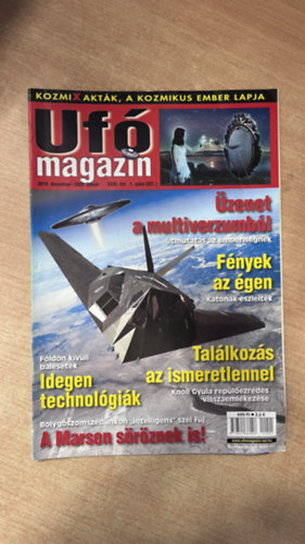 Pusztay Sándor (főszerk.) - Ufó magazin 2019. december - 2020. január - XXXI. évf. 1.szám (337.)