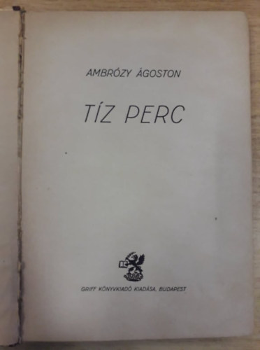Ambrzy goston - Tz perc