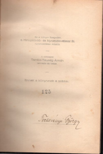 Terescsényi György - Délibáb - Uj versek - számozott, dedikált