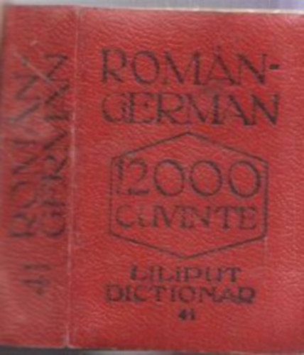 Rumnisch-Deutsch (Roman-German Liliput Dictionar) (Liliput-Wrterbuch) (miniknyv)