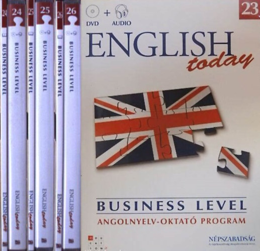English today 23-26 - Business level 1-4. (knyv+DVD+audio)