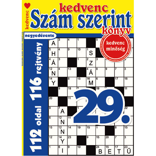 Kedvenc Szám Szerint Könyv 29.